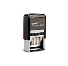 TRODAT 4750 Self-Inking Stamp Plus Dater - 1" x 1 5/8" TRODAT 4750 Self-Inking Stamp Plus Dater - 1" x 1 5/8"