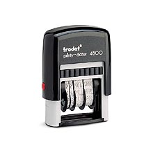 TRODAT 4800 Self-Inking Stamp Plus Dater -3/32" (image for) TRODAT 4800 Self-Inking Stamp Plus Dater -3/32"
