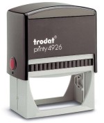 TRODAT 4926 Self-Inking Stamp - 1 1/2" x 3" (image for) TRODAT 4926 Self-Inking Stamp - 1 1/2" x 3"