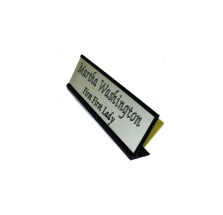 Metal Desk Holder - 2" x 8" - Complete With Plate Metal Desk Holder - 2" x 8" - Complete With Plate