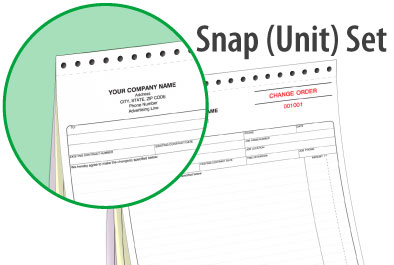 SNAP/UNIT SET FORMS  SNAP-UNIT SET FORMS