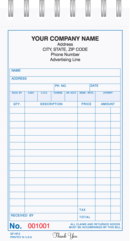 Wire Book Forms