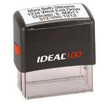 Trodat 4913 Self Inking Notary Stamp - 7/8" x 2 3/8"