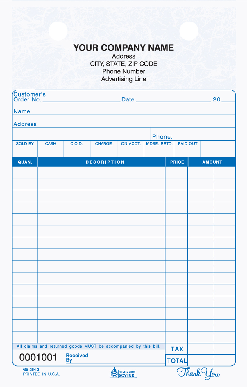 General Sales - Register Form - GS-254 2 & 3 Part 5.5 x 8.5 - Bl General Sales - Register Form - GS-254 2 & 3 Part 5.5 x 8.5 - Bl