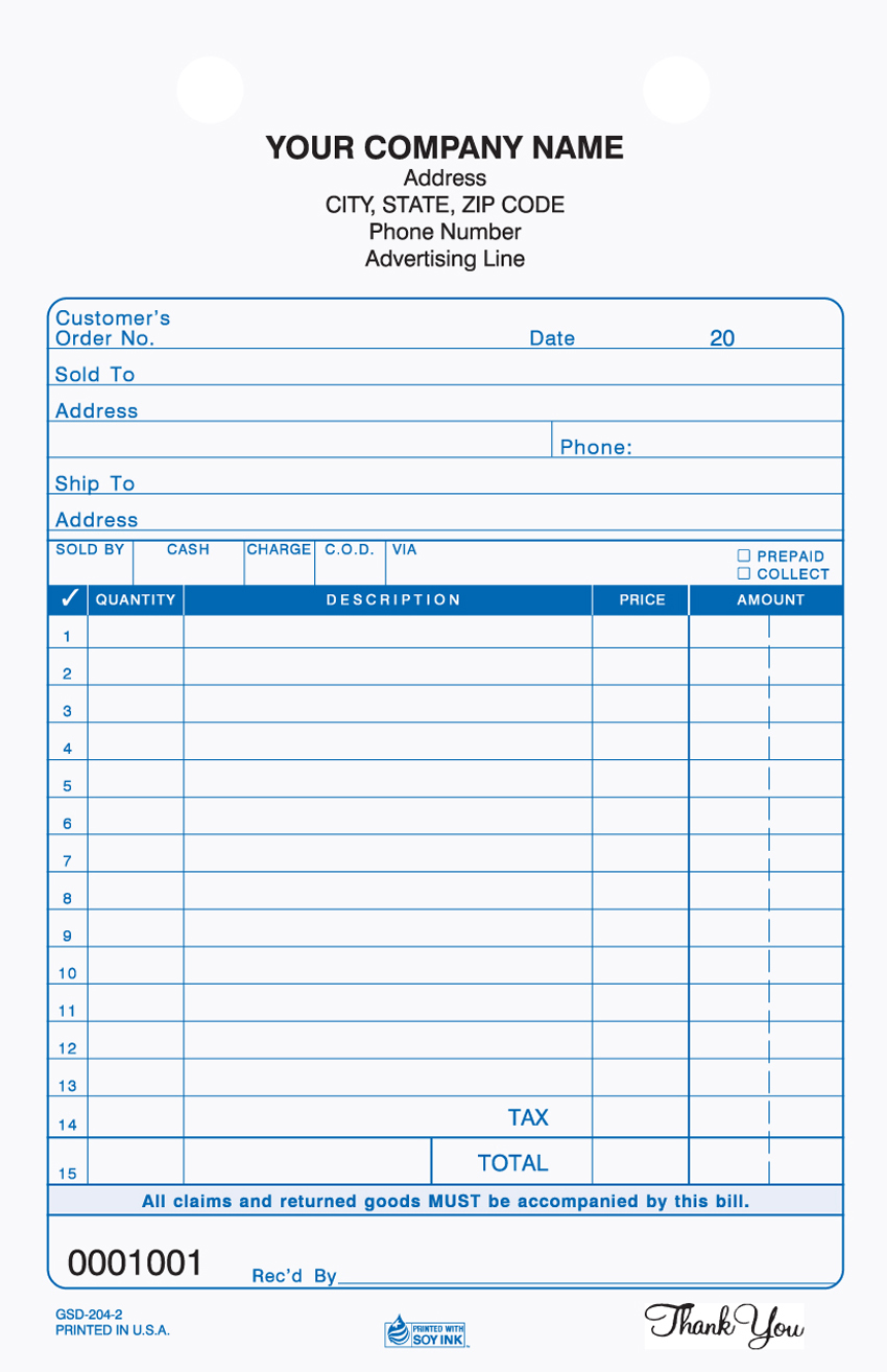 Sales Delivery - Register Form - GSD-204 2 & 3 Part 5.5 x 8.5 (image for) Sales Delivery - Register Form - GSD-204 2 & 3 Part 5.5 x 8.5