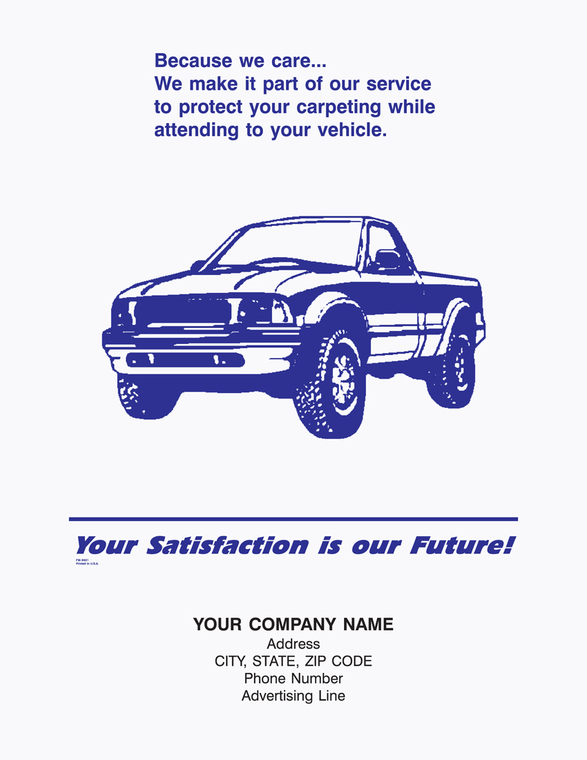Truck Floor Mats - Truck Design - 22 X 17 (image for) Truck Floor Mats - Truck Design - 22 X 17
