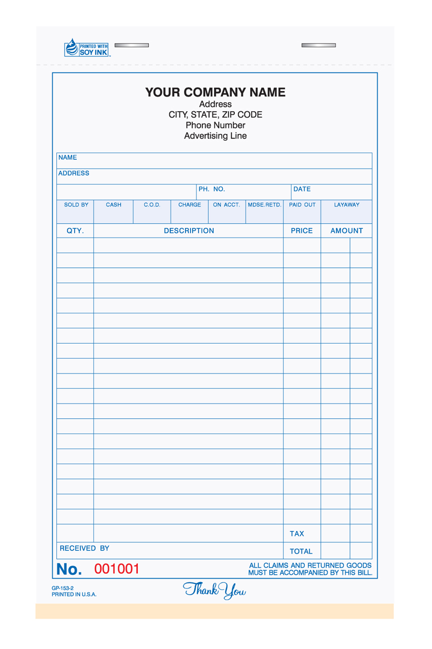 General Sales - Booked - 5.67 x 8.5 - 2 Part