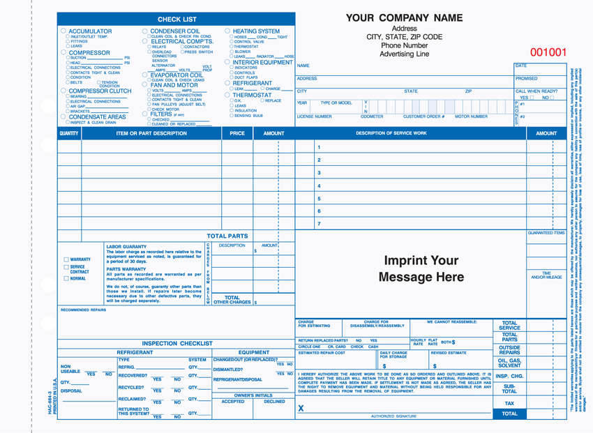 "Auto Heating & Air Conditioning - Unit Set - 11" x 8.5" - 3 Par "Auto Heating & Air Conditioning - Unit Set - 11" x 8.5" - 3 Par