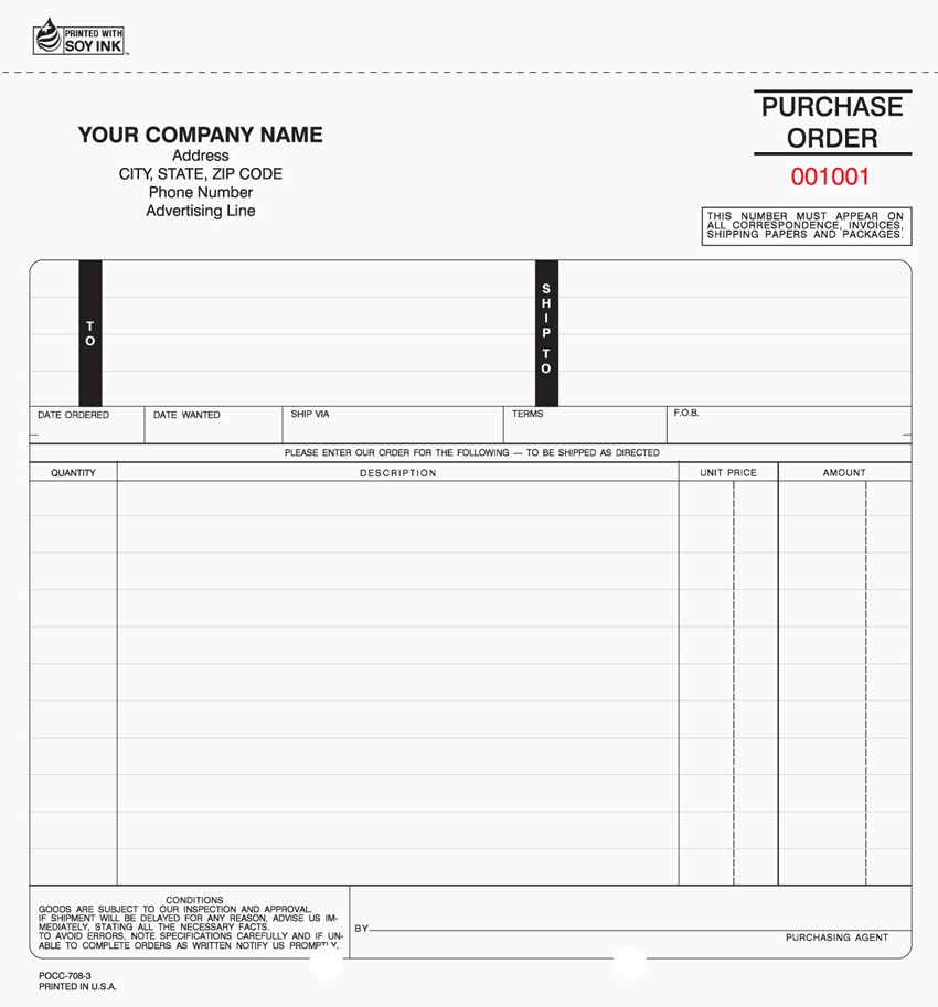 "Purchase Order - Unit Set - 8.5" x 8.5" - 3 Part" (image for) "Purchase Order - Unit Set - 8.5" x 8.5" - 3 Part"