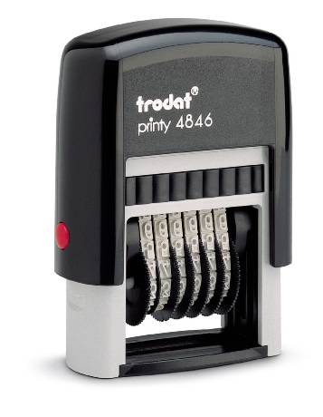 TRODAT 4846 Self-Inking Numberer (5/32" print height) TRODAT 4846 Self-Inking Numberer (5/32" print height)
