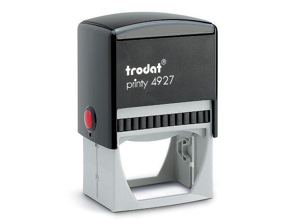 TRODAT 4927 Self-Inking Stamp - 1 9/16" x 2 3/8" - Click Image to Close